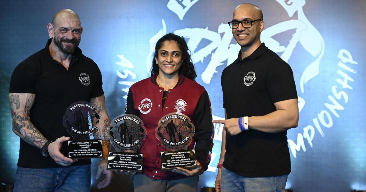 PRO League India Makes History by Hosting the First-Ever Asian and World Raw Powerlifting Championships in India
